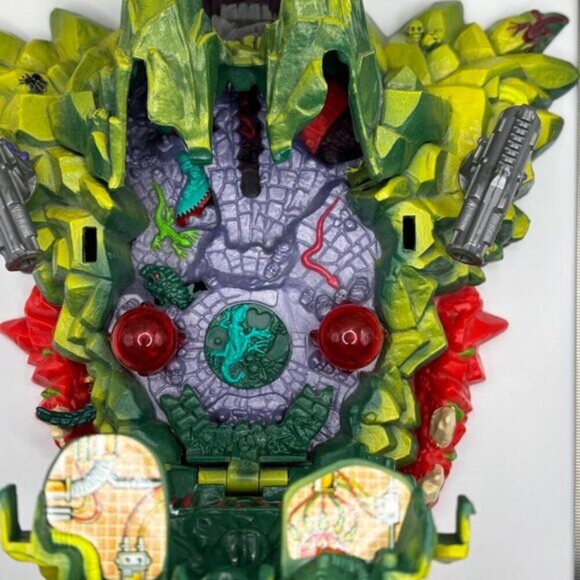 1993 Mighty Max Storms Dragon Island Doom Zone Playset Bluebird Incomplete Works - Picture 4 of 9